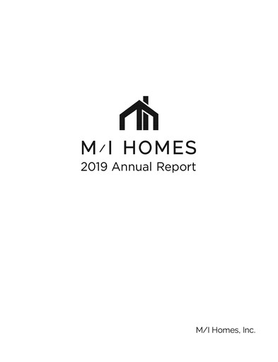 Thumbnail M/I Homes
 Annual Report 2019