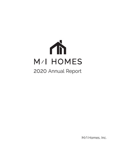 Thumbnail M/I Homes
 Annual Report 2020