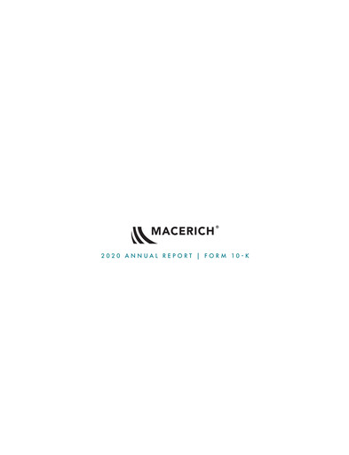 Thumbnail Macerich Annual Report 2020