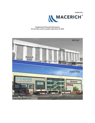Thumbnail Macerich Quarterly Report 2018-q2