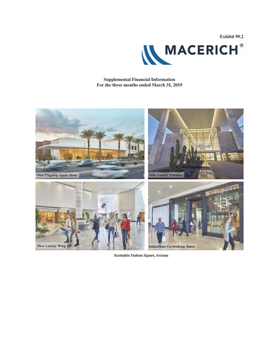 Thumbnail Macerich Quarterly Report 2019-q1