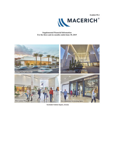 Thumbnail Macerich Quarterly Report 2019-q2