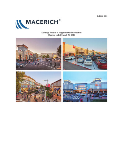 Thumbnail Macerich Quarterly Report 2021-q1