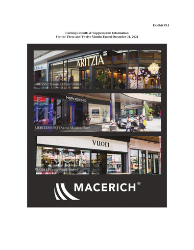 Thumbnail Macerich Quarterly Report 2021-q4