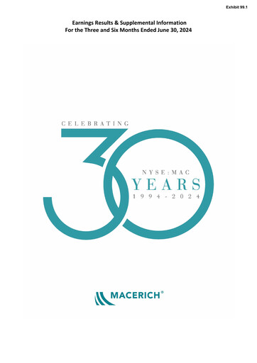 Thumbnail Macerich Quarterly Report 2024-q2