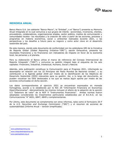 Thumbnail Banco Macro
 Annual Report 2021