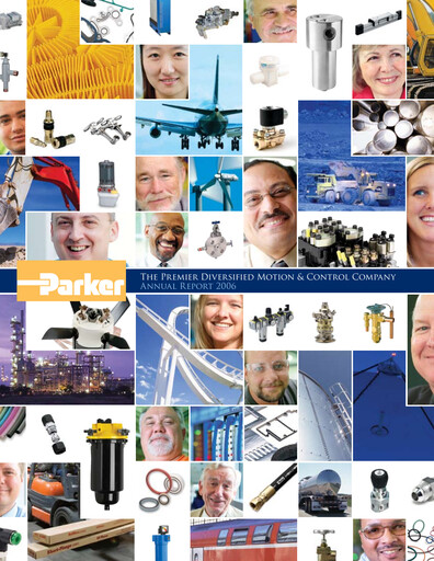 Thumbnail Parker-Hannifin
 Annual Report 2006