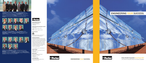 Thumbnail Parker-Hannifin
 Annual Report 2007