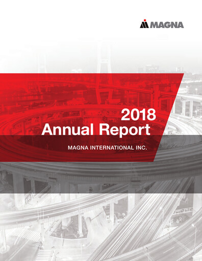 Thumbnail Magna International Annual Report 2018