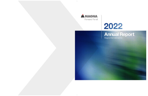 Thumbnail Magna International Annual Report 2022