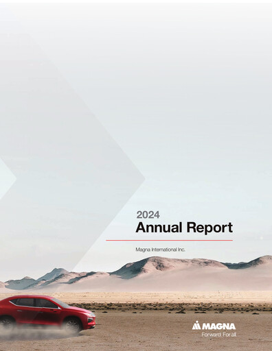 Thumbnail Magna International Annual Report 2024