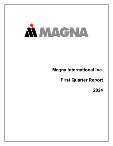 Thumbnail Magna International Quarterly Report 2024-q1