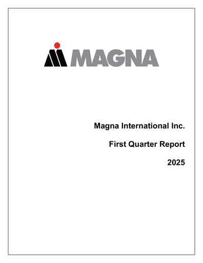 Thumbnail Magna International Quarterly Report 2025-q1
