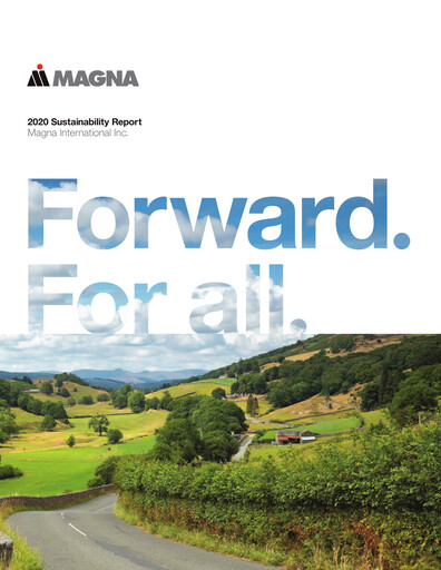 Thumbnail Magna International Sustainability Report 2020