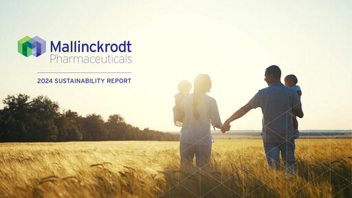 Thumbnail Mallinckrodt Pharmaceuticals
 Sustainability Report 2024