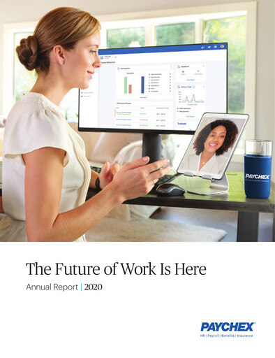Thumbnail Paychex Annual Report 2020