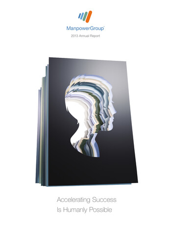 Thumbnail ManpowerGroup Annual Report 2013