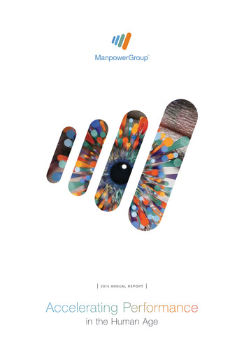 Thumbnail ManpowerGroup Annual Report 2014