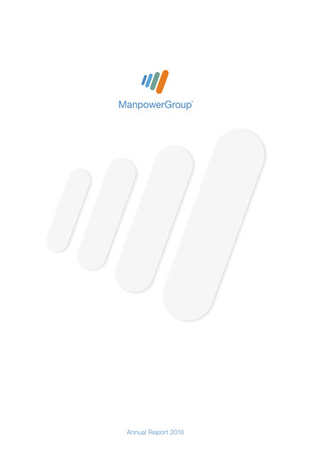 Thumbnail ManpowerGroup Annual Report 2016