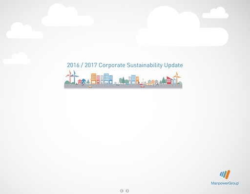Thumbnail ManpowerGroup Sustainability Report 2016-2017