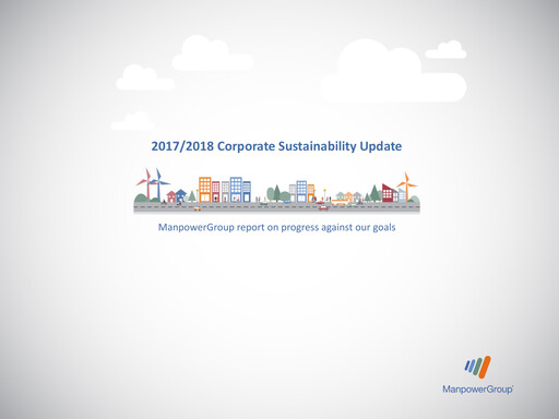 Thumbnail ManpowerGroup Sustainability Report 2017-2018
