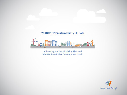 Thumbnail ManpowerGroup Sustainability Report 2018-2019