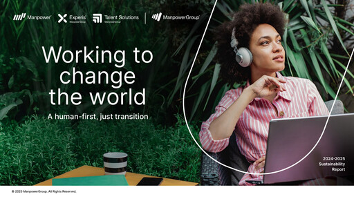 Thumbnail ManpowerGroup Sustainability Report 2024-2025