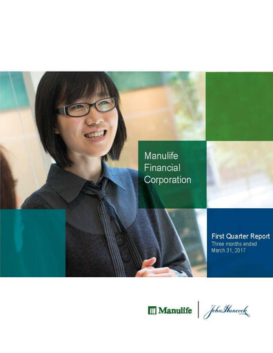 Thumbnail Manulife Financial Quarterly Report 2017-q1