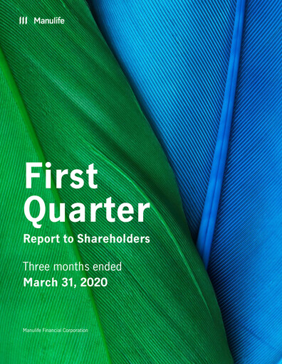 Thumbnail Manulife Financial Quarterly Report 2020-q1