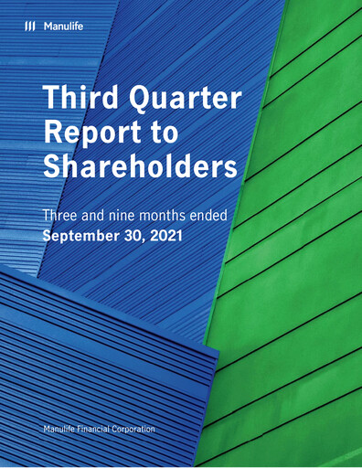Thumbnail Manulife Financial Quarterly Report 2021-q3