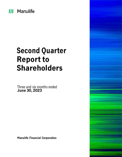 Thumbnail Manulife Financial Quarterly Report 2023-q2