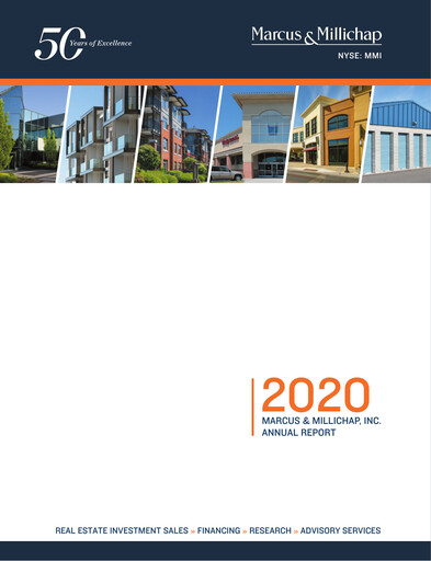 Thumbnail Marcus & Millichap Annual Report 2020
