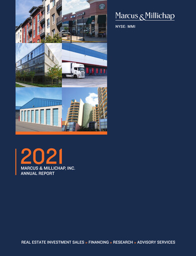 Thumbnail Marcus & Millichap Annual Report 2021