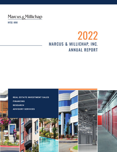 Thumbnail Marcus & Millichap Annual Report 2022