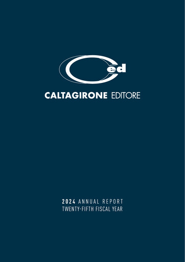 Thumbnail Caltagirone Editore Annual Report 2024