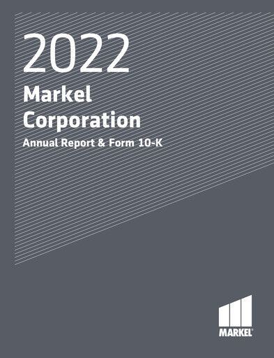 Thumbnail Markel Group Annual Report 2022
