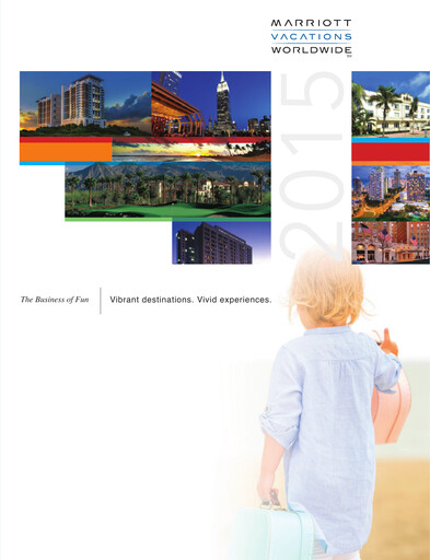 Thumbnail Marriott Vacations Worldwide Annual Report 2015