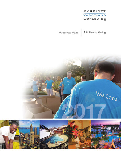 Thumbnail Marriott Vacations Worldwide Annual Report 2017