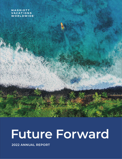 Thumbnail Marriott Vacations Worldwide Annual Report 2022
