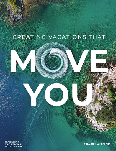 Thumbnail Marriott Vacations Worldwide Annual Report 2024
