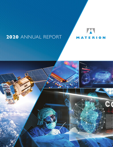 Thumbnail Materion
 Annual Report 2020