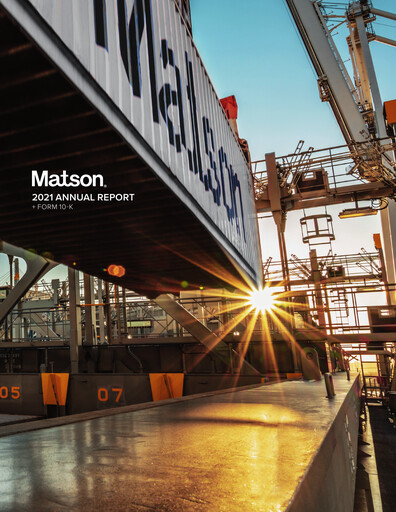 Thumbnail Matson Annual Report 2021