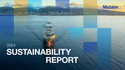 Thumbnail Matson Sustainability Report 2024