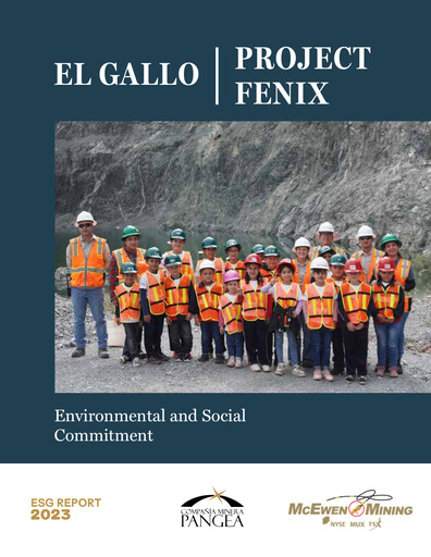 Thumbnail McEwen Mining ESG Report 2023