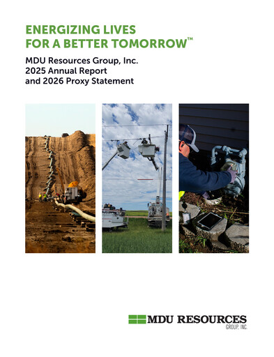 Thumbnail MDU Resources
 Annual Report 2025