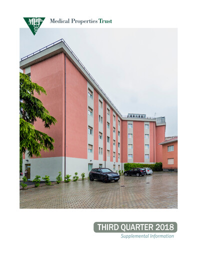 Thumbnail Medical Properties Trust
 Quarterly Report 2018-q3