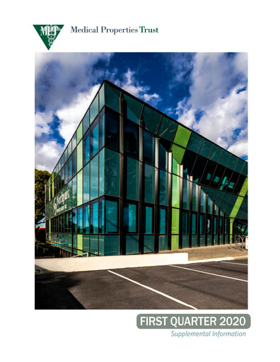 Thumbnail Medical Properties Trust
 Quarterly Report 2020-q1