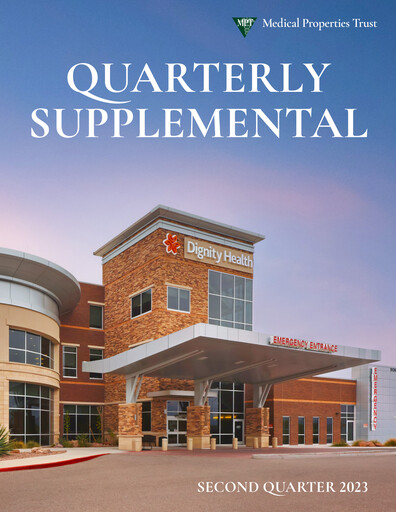 Thumbnail Medical Properties Trust
 Quarterly Report 2023-q2