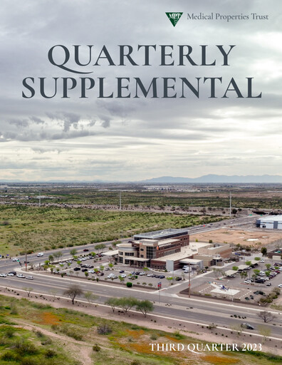Thumbnail Medical Properties Trust
 Quarterly Report 2023-q3