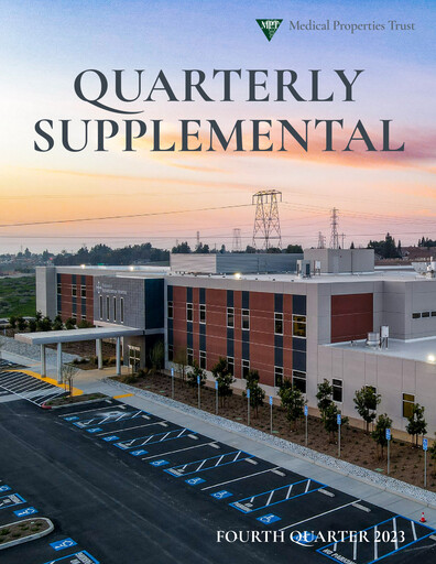 Thumbnail Medical Properties Trust
 Quarterly Report 2023-q4